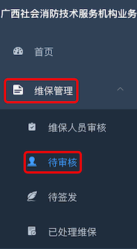 审核维保